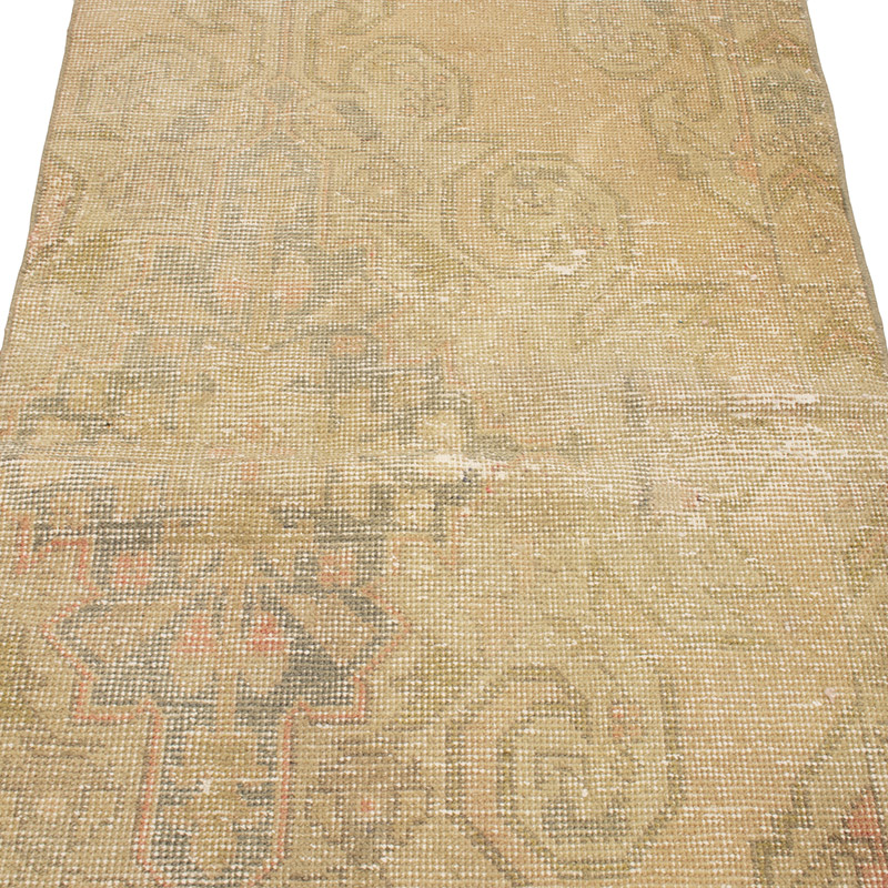 Vintage Turkish Hand-Knotted Rug - 2' 9" x 6' 5" (33" x 77") - K0088467