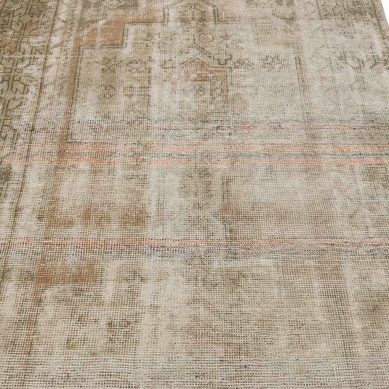 Alfombra Vintage Turca Anudada a Mano - 120 cm x 220 cm - K0088472