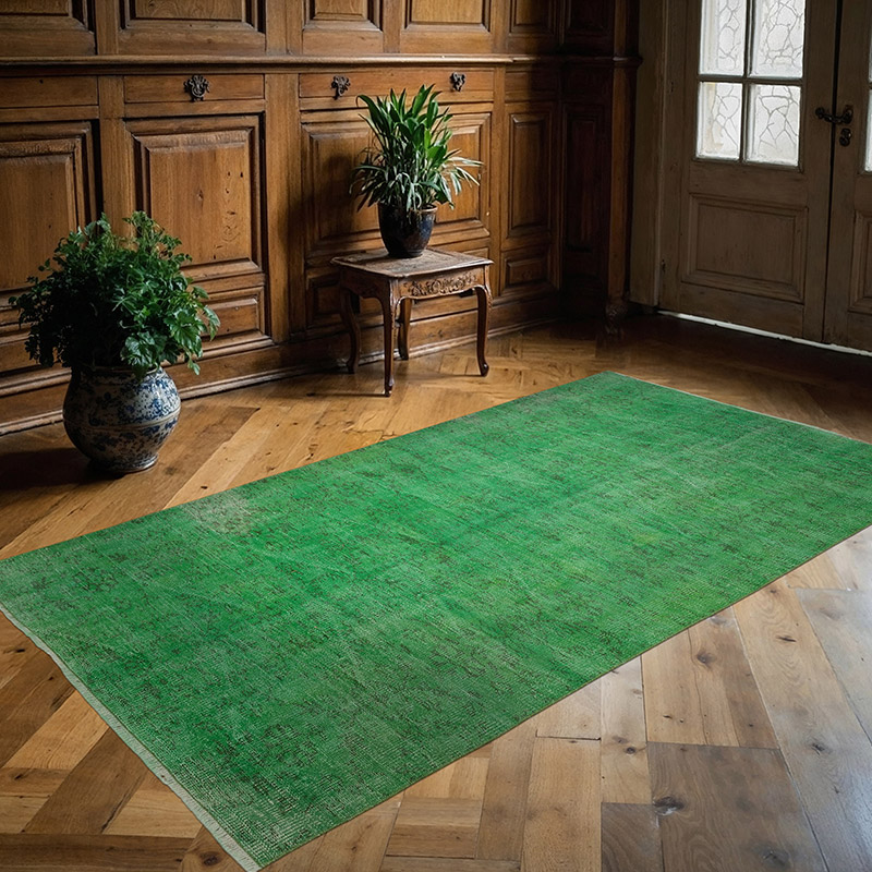 Boyali El Dokuma Vintage Hali - 130 cm x 234 cm - K0088474