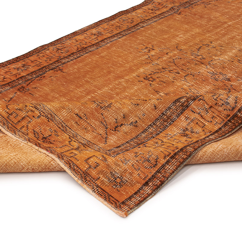 Alfombra Turca Vintage Sobre-teñida - 173 cm x 287 cm - K0088475