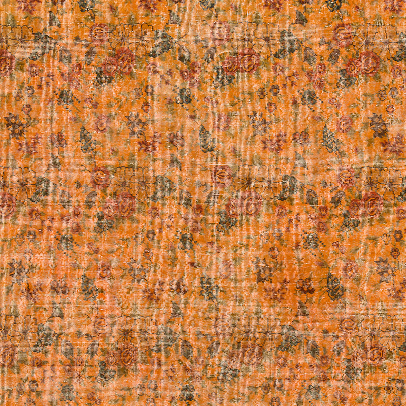 Vintage Turkish Hand-Knotted Rug - 6' 4" x 8' 11" (76" x 107") - K0088476