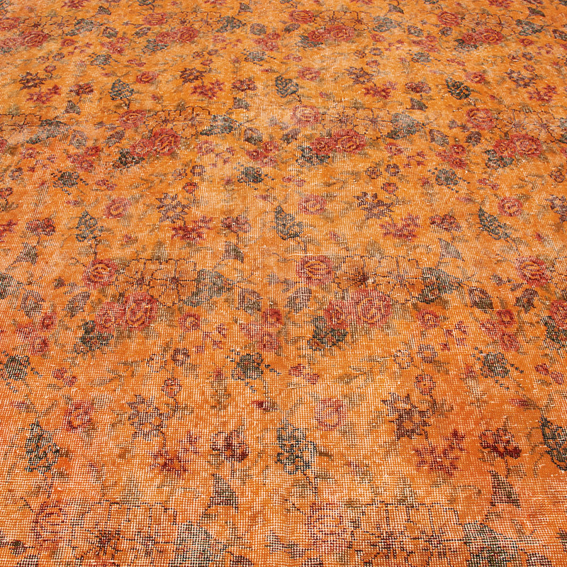 Vintage Turkish Hand-Knotted Rug - 6' 4" x 8' 11" (76" x 107") - K0088476
