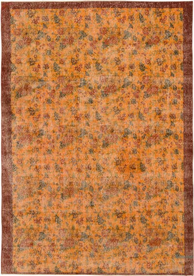 Alfombra Vintage Turca Anudada a Mano - 192 cm x 272 cm