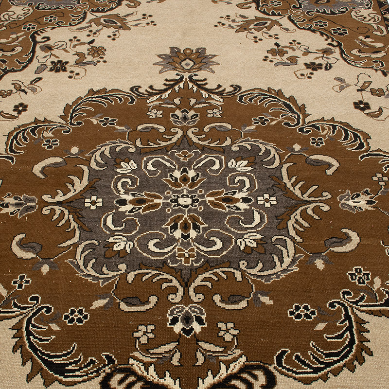 Alfombra Vintage Turca Anudada a Mano - 162 cm x 257 cm - K0088484