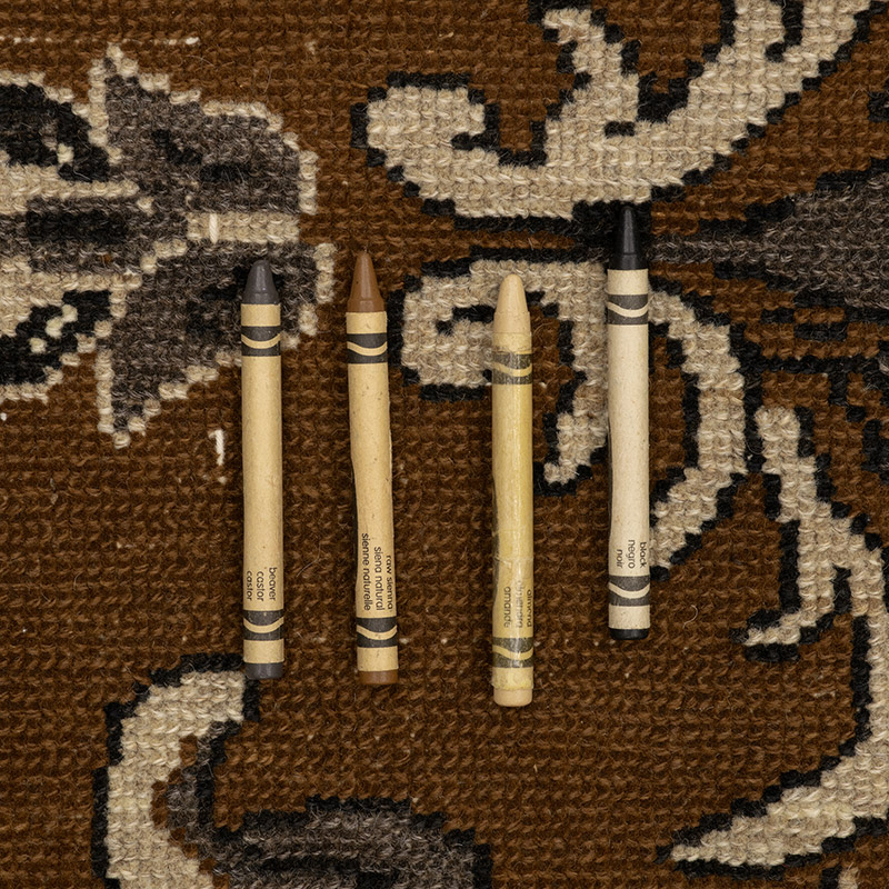 Alfombra Vintage Turca Anudada a Mano - 162 cm x 257 cm - K0088484