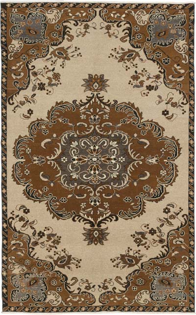 El Dokuma Vintage Halı - 162 cm x 257 cm