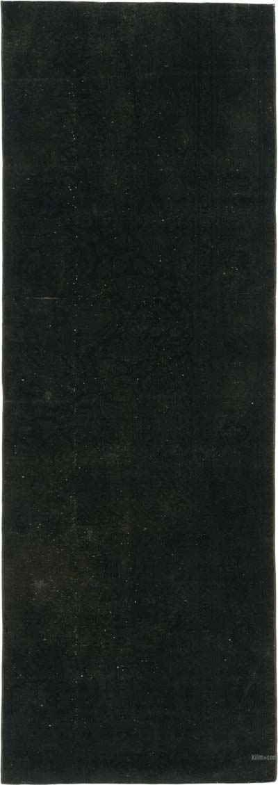 Alfombra de Pasillo Turca Vintage Sobreteñida - 86 cm x 243 cm