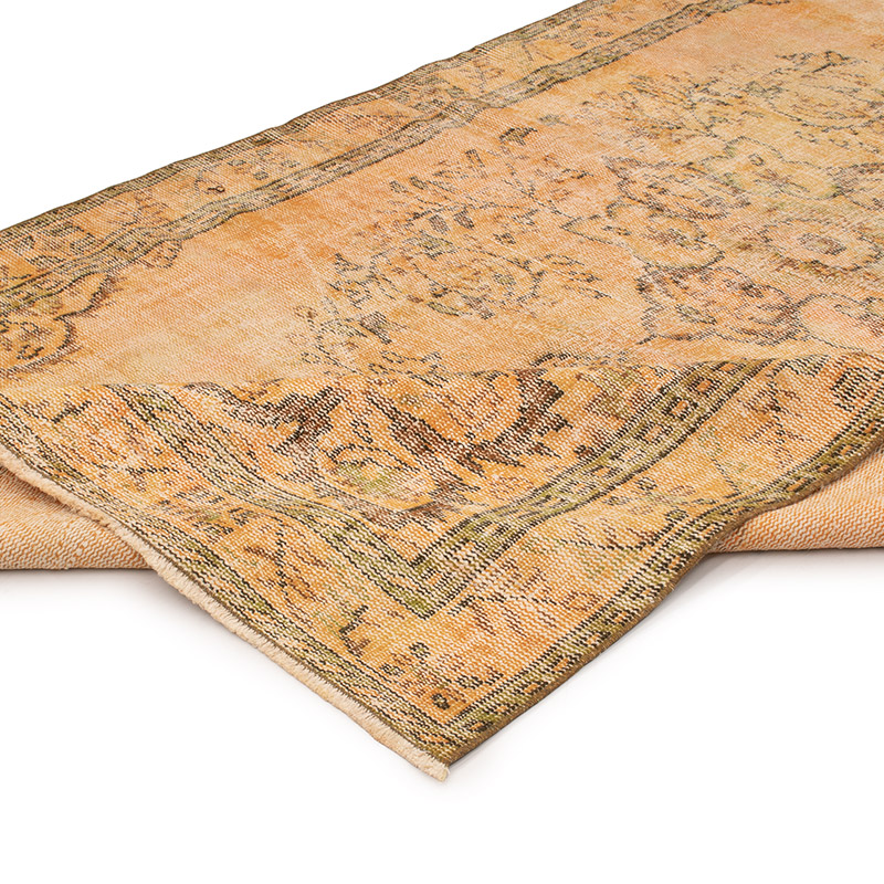 Alfombra Vintage Turca Anudada a Mano - 160 cm x 283 cm - K0088491