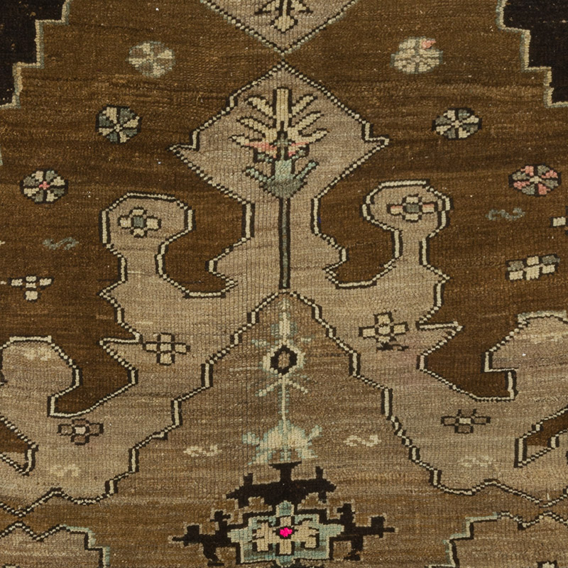 Vintage Turkish Hand-Knotted Rug - 4' 9" x 8' 4" (57" x 100") - K0088492