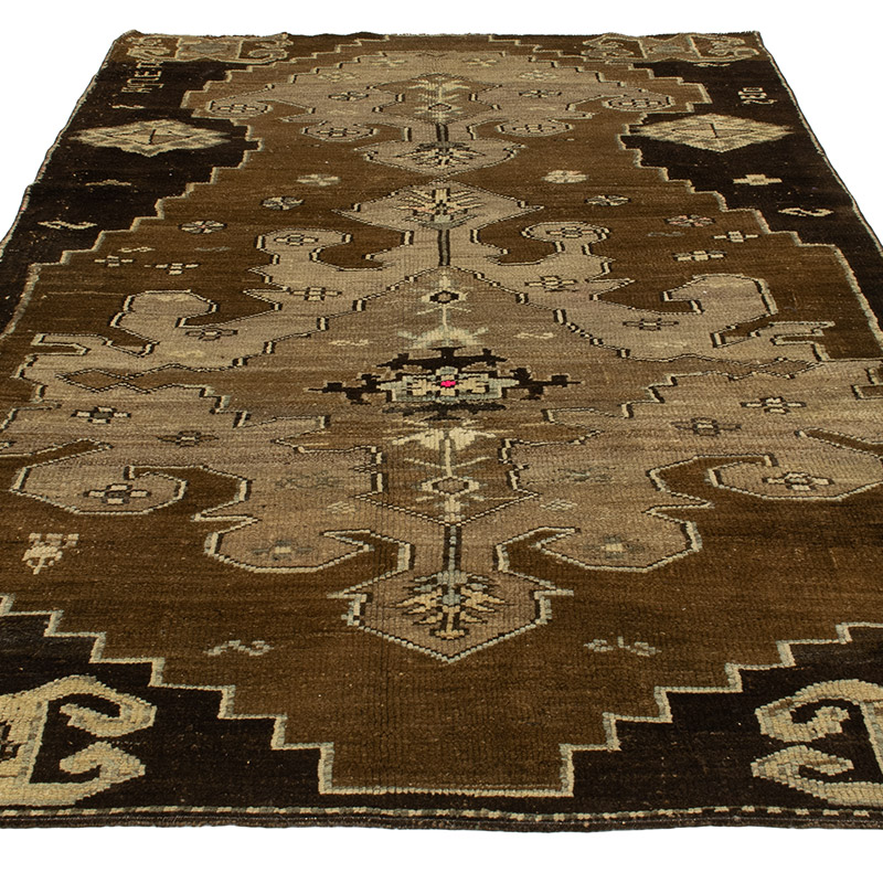 Vintage Turkish Hand-Knotted Rug - 4' 9" x 8' 4" (57" x 100") - K0088492