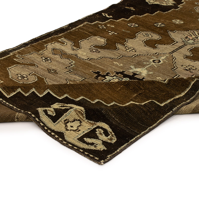 Vintage Turkish Hand-Knotted Rug - 4' 9" x 8' 4" (57" x 100") - K0088492
