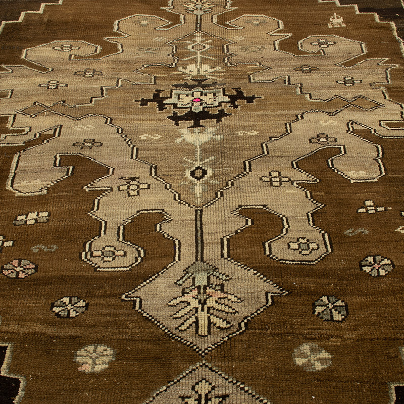 Vintage Turkish Hand-Knotted Rug - 4' 9" x 8' 4" (57" x 100") - K0088492