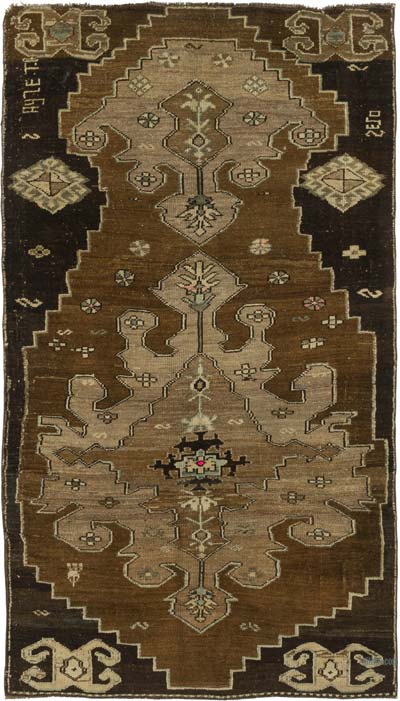 El Dokuma Vintage Halı - 145 cm x 255 cm