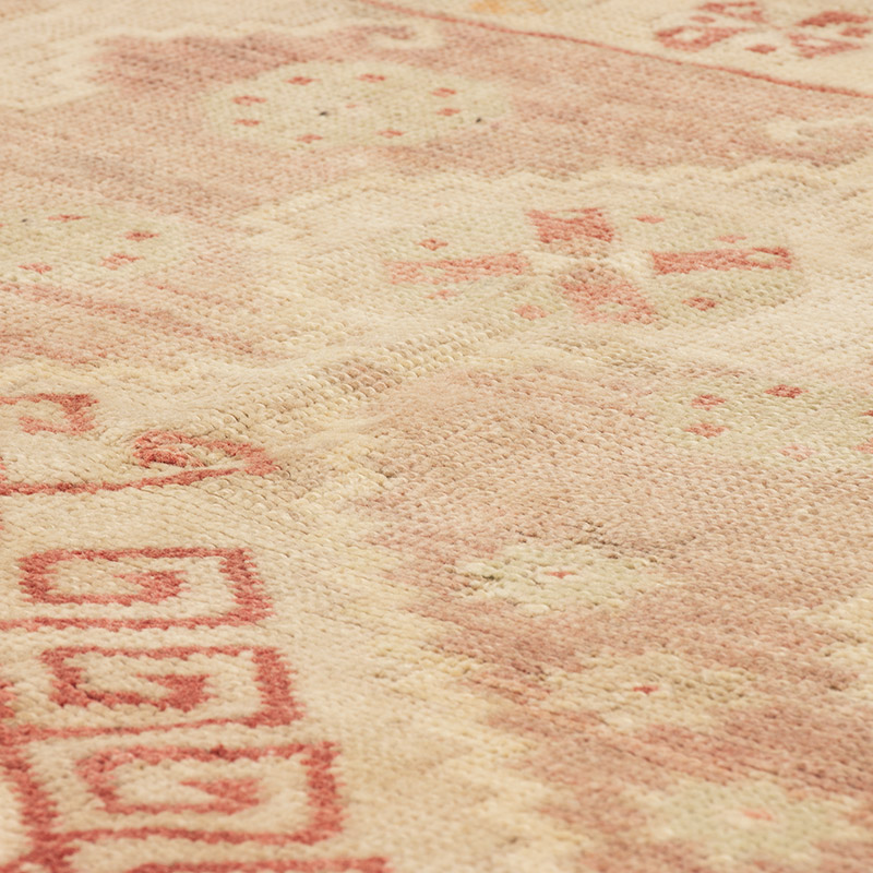 Alfombra Vintage Turca Anudada a Mano - 126 cm x 217 cm - K0088493