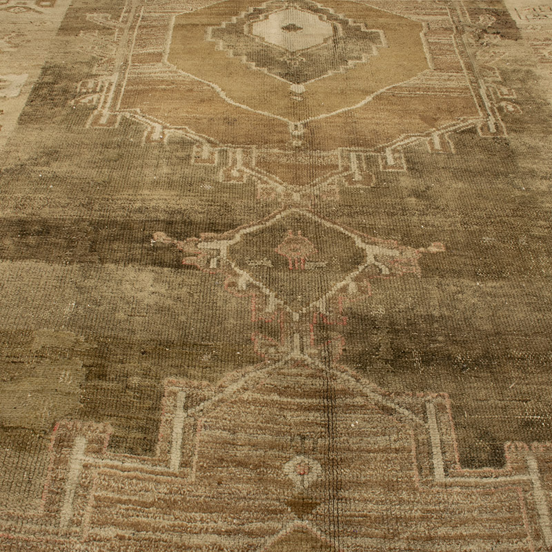 Vintage Turkish Hand-Knotted Rug - 6' 6" x 10' 8" (78" x 128") - K0088496