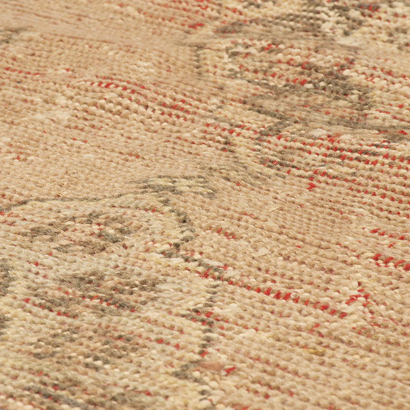 Pasillo Vintage Turco Anudado a Mano - 80 cm x 320 cm - K0088498