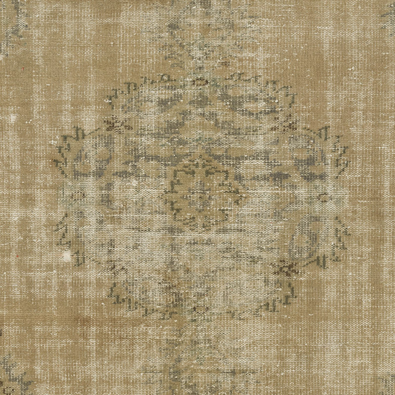 Alfombra Turca Vintage Sobre-teñida - 162 cm x 260 cm - K0088501