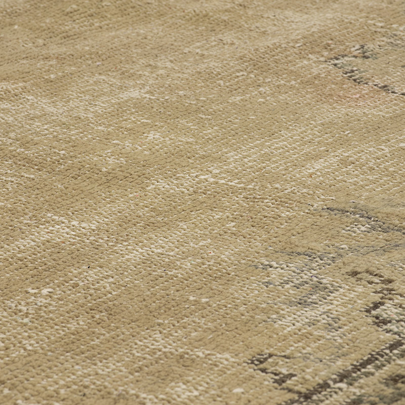 Alfombra Turca Vintage Sobre-teñida - 162 cm x 260 cm - K0088501