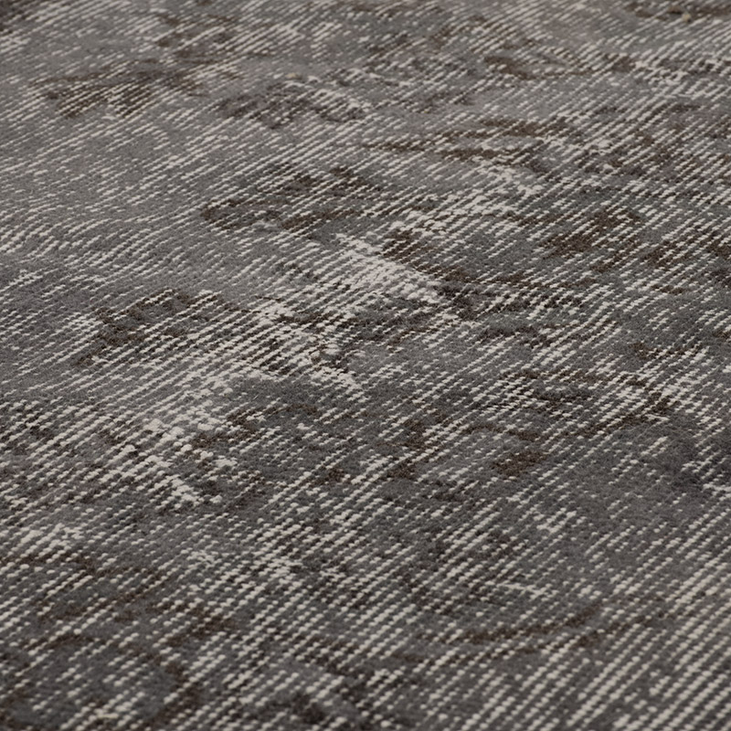 Over-dyed Vintage Hand-Knotted Turkish Rug - 5' 7" x 9' 3" (67" x 111") - K0088502