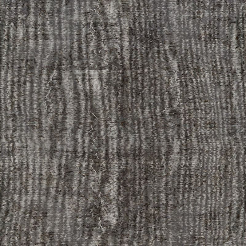 Over-dyed Vintage Hand-Knotted Turkish Rug - 6' 4" x 10' 4" (76" x 124") - K0088953