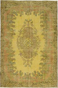 Boyali El Dokuma Vintage Hali - 192 cm x 285 cm