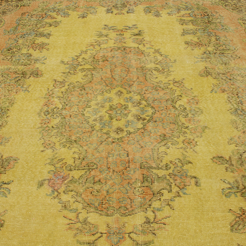 Boyali El Dokuma Vintage Hali - 192 cm x 285 cm - K0088955