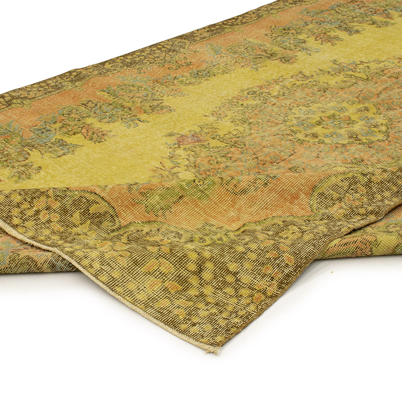 Boyali El Dokuma Vintage Hali - 192 cm x 285 cm - K0088955