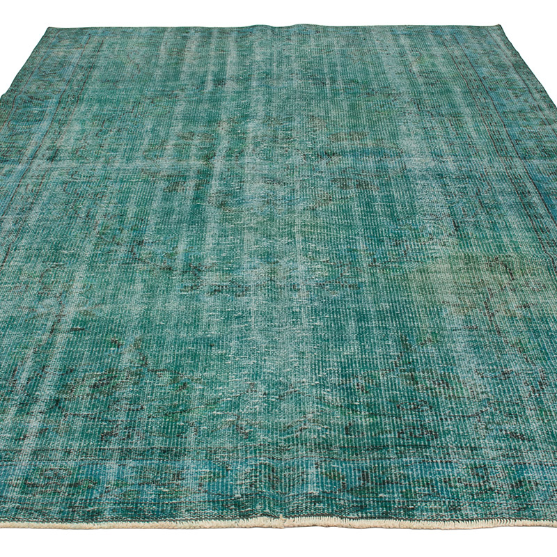 Alfombra Turca Vintage Sobre-teñida - 182 cm x 264 cm - K0088959