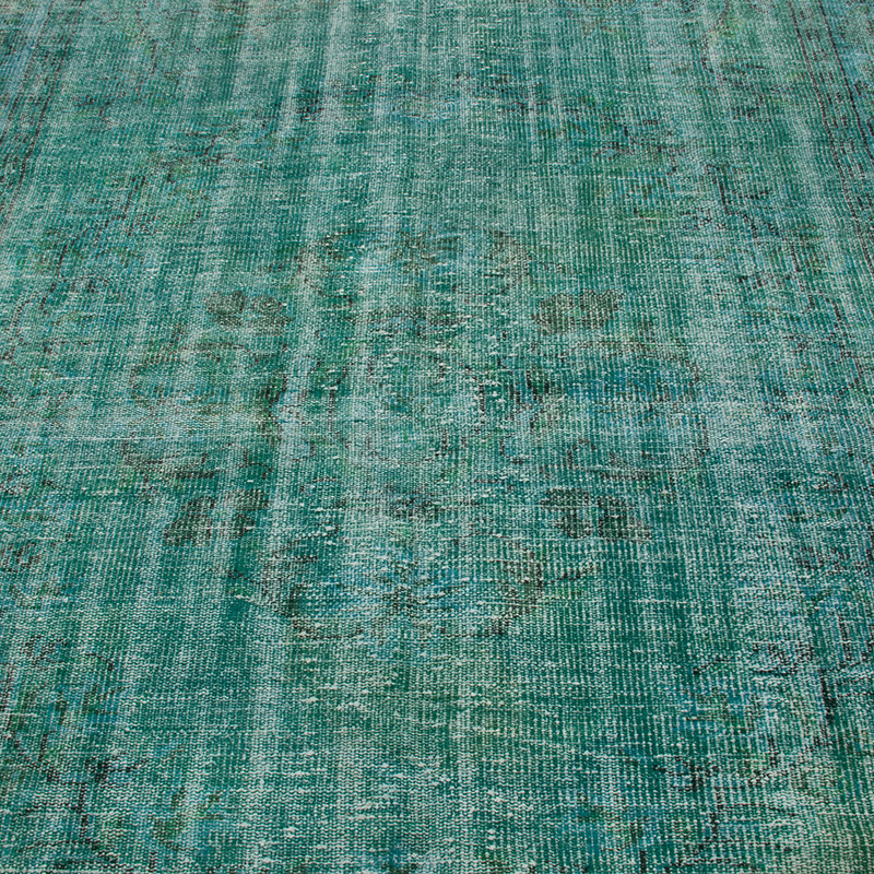 Alfombra Turca Vintage Sobre-teñida - 182 cm x 264 cm - K0088959