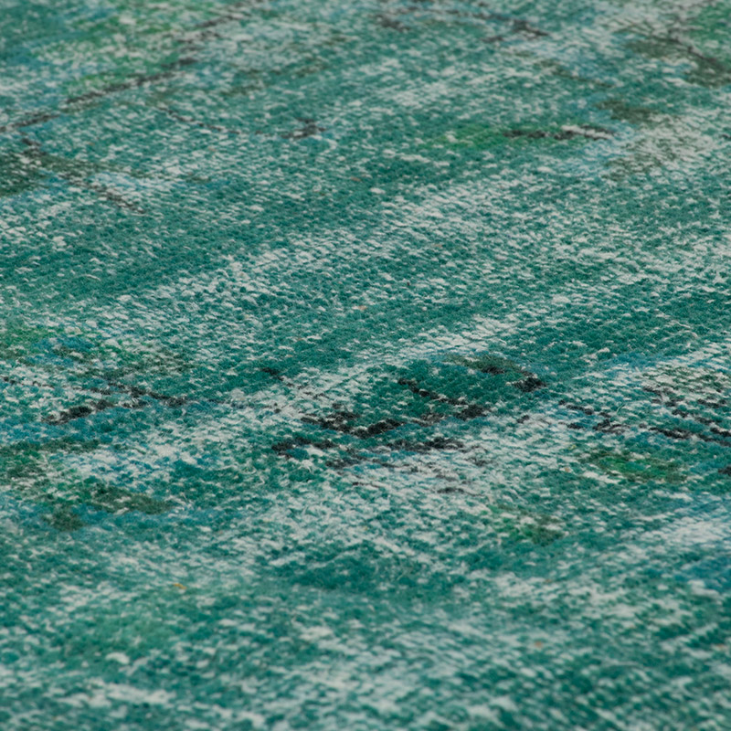 Alfombra Turca Vintage Sobre-teñida - 182 cm x 264 cm - K0088959
