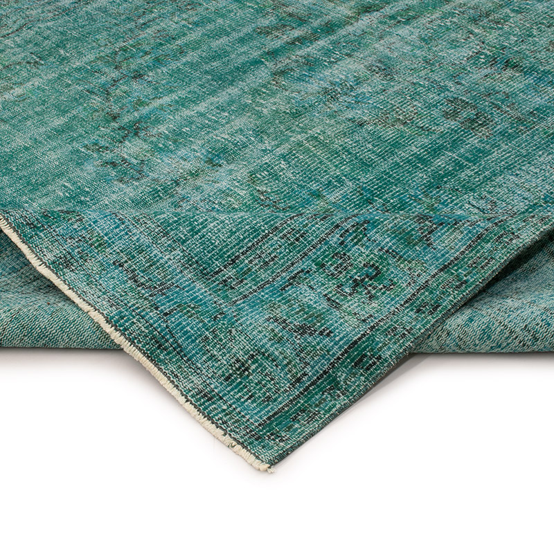Alfombra Turca Vintage Sobre-teñida - 182 cm x 264 cm - K0088959