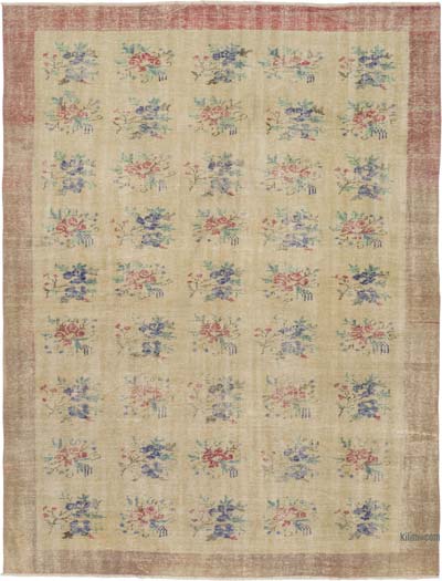 El Dokuma Vintage Hali - 211 cm x 274 cm