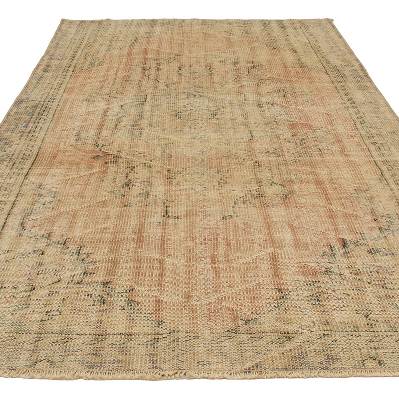 Vintage Turkish Hand-Knotted Rug - 5' 5" x 9' 3" (65" x 111") - K0088967