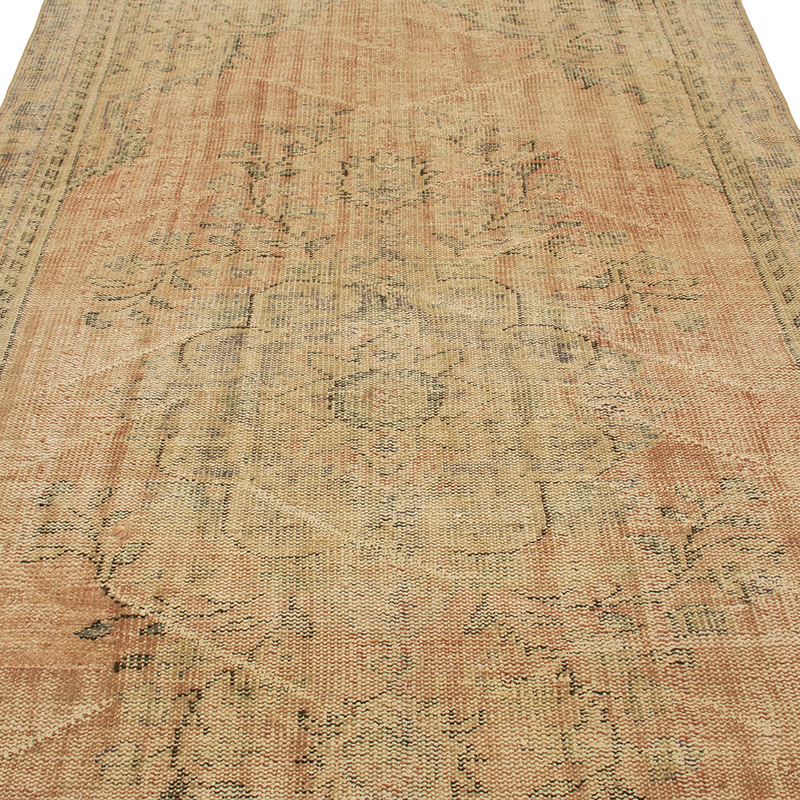 Vintage Turkish Hand-Knotted Rug - 5' 5" x 9' 3" (65" x 111") - K0088967