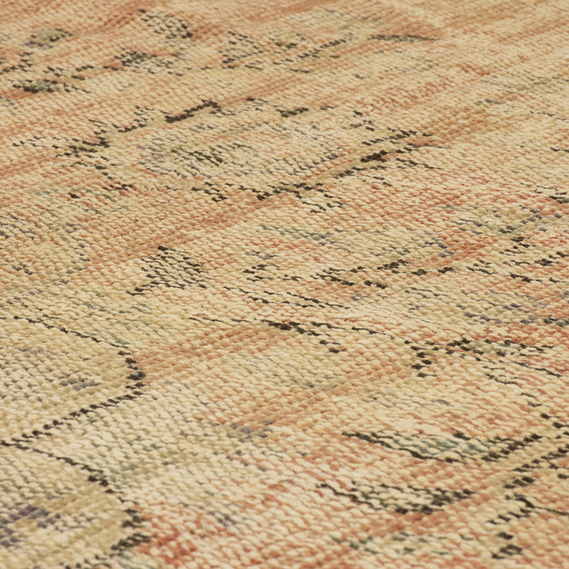 Vintage Turkish Hand-Knotted Rug - 5' 5" x 9' 3" (65" x 111") - K0088967