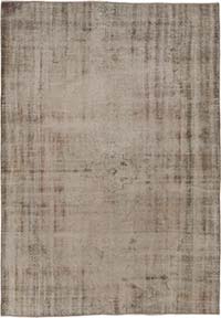 Alfombra Turca Vintage Sobre-teñida - 170 cm x 243 cm