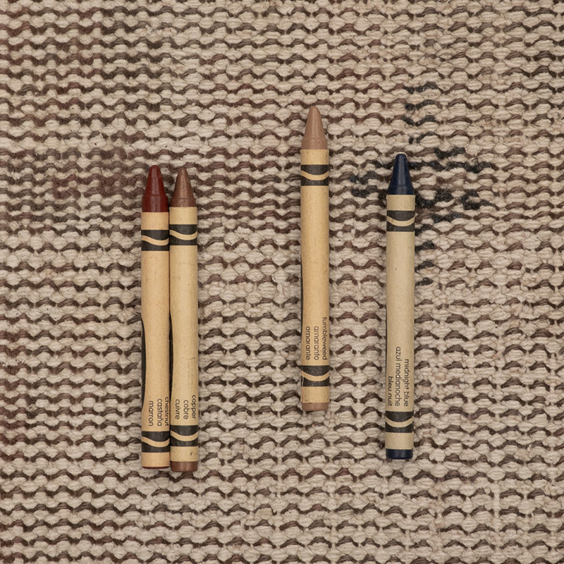 Boyalı El Dokuma Vintage Halı - 170 cm x 243 cm - K0088971