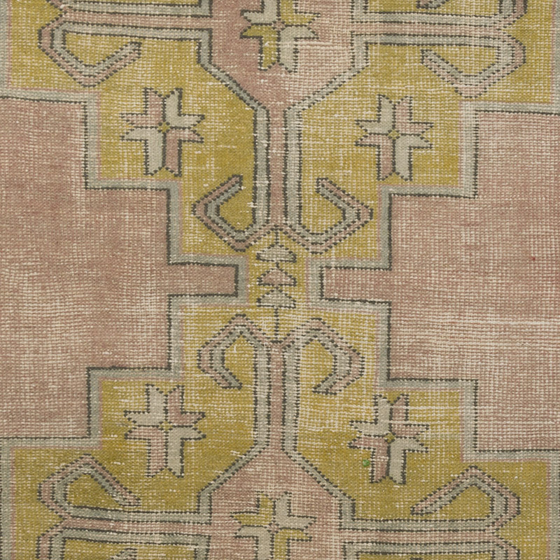 Vintage Turkish Hand-Knotted Rug - 4'  x 8' 9" (48" x 105") - K0088974
