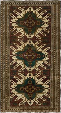 Alfombra Vintage Turca Anudada a Mano - 174 cm x 320 cm