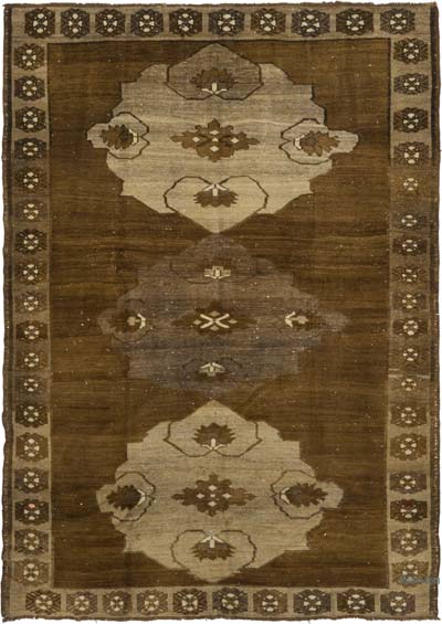 El Dokuma Vintage Halı - 209 cm x 281 cm