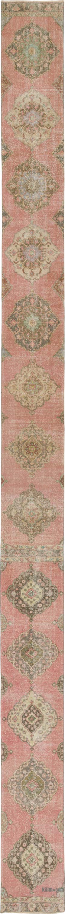 Vintage Anadolu Yolluk - 67 cm x 950 cm