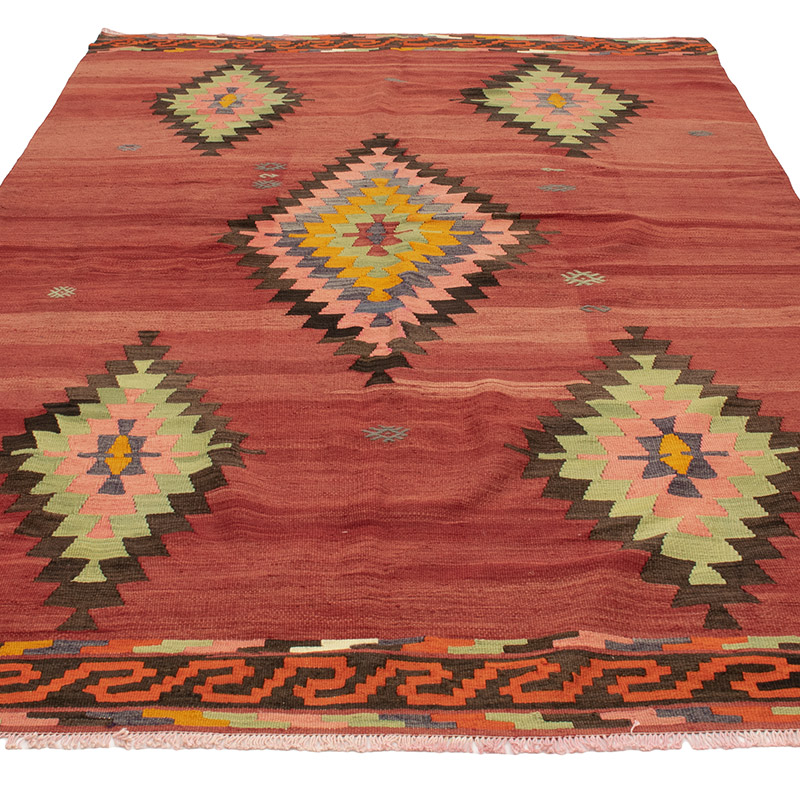 Vintage Mihalic Kilim Rug - 5' 6" x 9' 1" (66" x 109") - K0088991