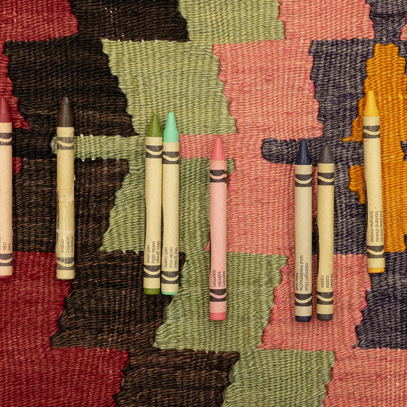 Vintage Mihalic Kilim Rug - 5' 6" x 9' 1" (66" x 109") - K0088991
