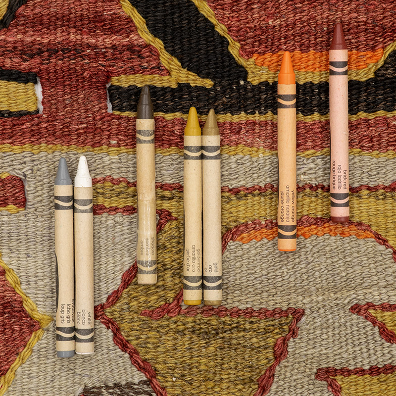 Vintage Konya Kilim Rug - 5' 3" x 11' 2" (63" x 134") - K0088992