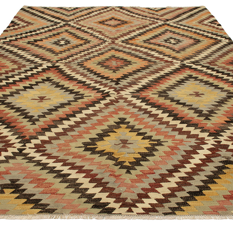 Afyon Kilimi - 198 cm x 251 cm - K0088993