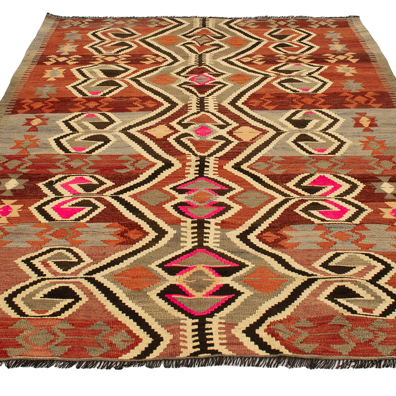Alfombra Vintage Mut Kilim - 145 cm x 223 cm - K0088995