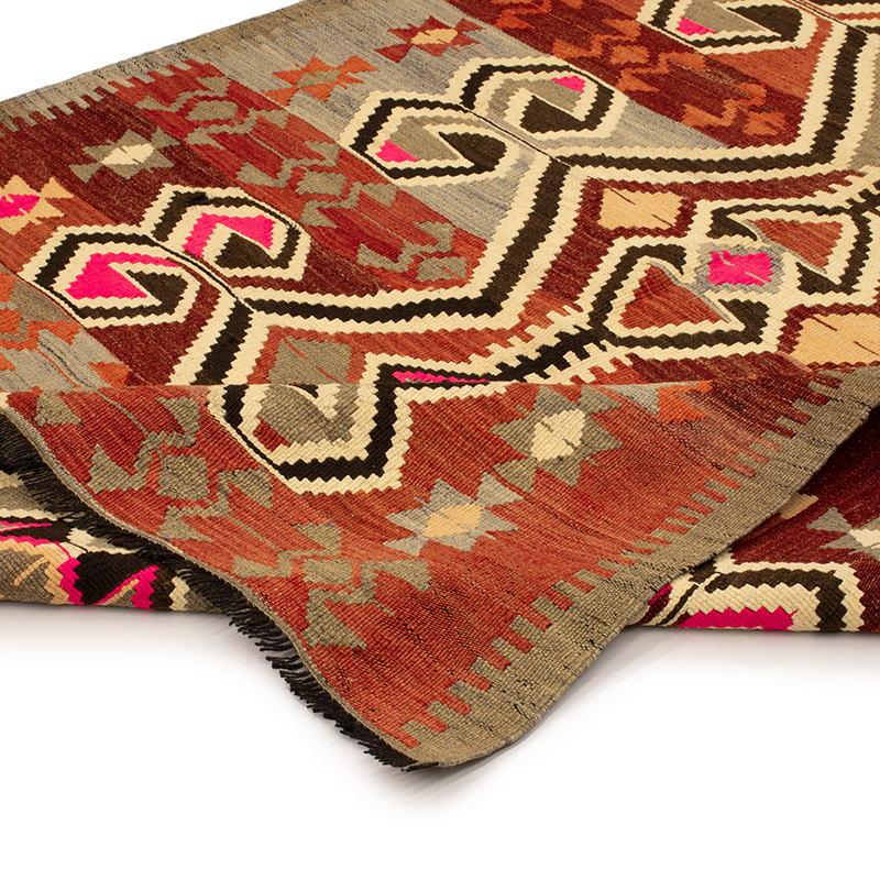Alfombra Vintage Mut Kilim - 145 cm x 223 cm - K0088995