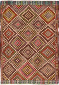 Vintage Anatolian Jijim Rug - 6' 8" x 9' 2" (80" x 110")
