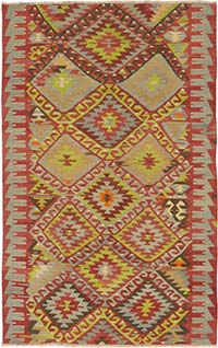 Vintage Çal Kilimi - 170 cm x 275 cm