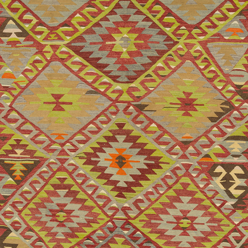 Vintage Çal Kilimi - 170 cm x 275 cm - K0089004